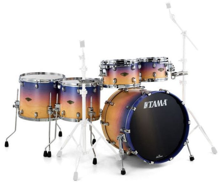 Tama WBS52RZS SAF Starclassic Walnut Birch Batería Acústica Satin Purple Atmosphere Fade 1