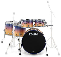 Tama WBS52RZS SAF Starclassic Walnut Birch Batería Acústica Satin Purple Atmosphere Fade 2