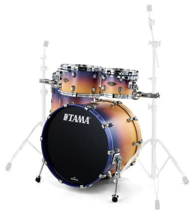 Tama WBS52RZS SAF Starclassic Walnut Birch Batería Acústica Satin Purple Atmosphere Fade 3