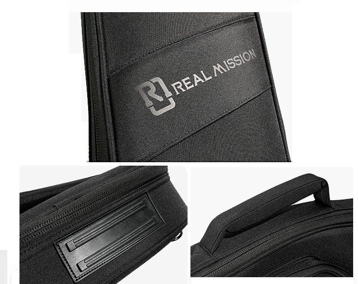 Real Mission FRMBBK Funda para Bajo Eléctrico Negra 5