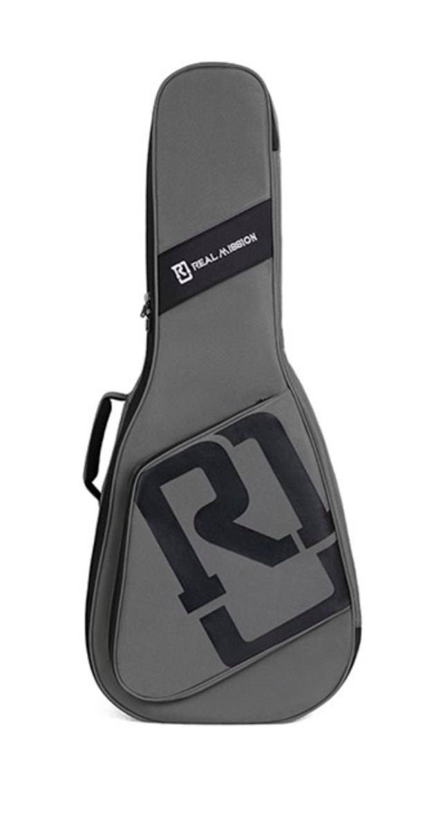 Real Mission FRMBGR Funda para Bajo Eléctrico Gris 1