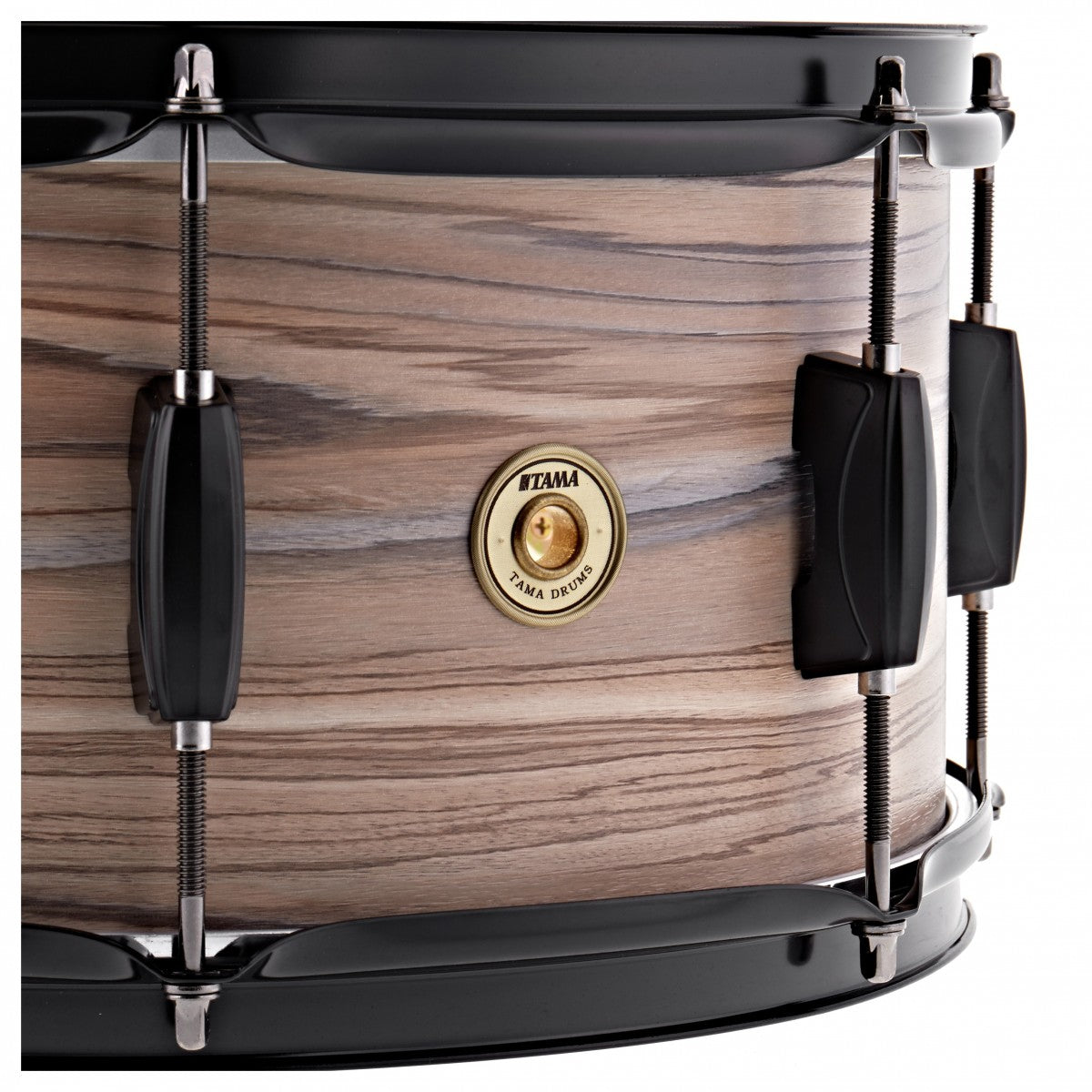 Tama WP1465BK NZW Woodworks Caja Batería 14X6.5 Natural Zebrawood Wrap 11