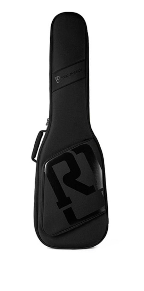 Real Mission FRMEBK Funda para Guitarra Eléctrica Negra 1