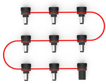 Daddario XPNDADC01 Daisy Chain Cadena Cables Alimentación Pedales 1