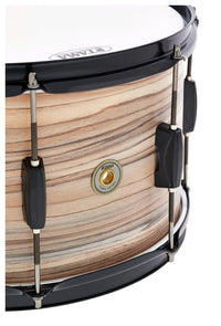 Tama WP148BK NZW Woodworks Caja Batería 14X8 Natural Zebrawood Wrap 4