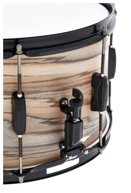 Tama WP148BK NZW Woodworks Caja Batería 14X8 Natural Zebrawood Wrap 5