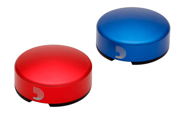 Daddario FST02BURD Pack 2 Tapas para Pulsadores Pedal Azul y Rojo 1