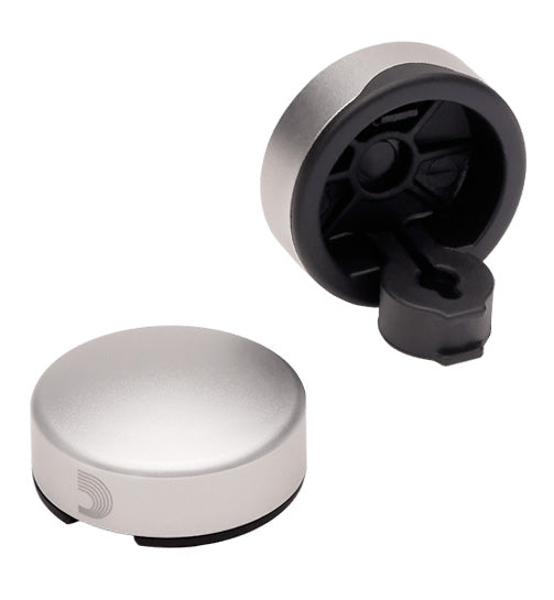 Daddario FST02S Pack 2 Tapas para Pulsadores Pedal Plateadas 2