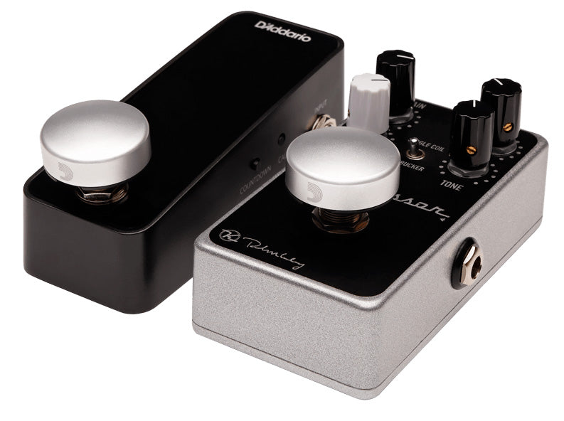 Daddario FST02S Pack 2 Tapas para Pulsadores Pedal Plateadas 3