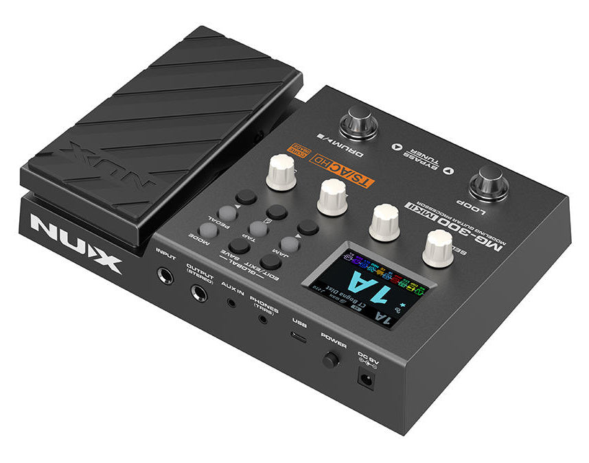 NUX MG300 MKII Pedalera Multiefectos Guitarra