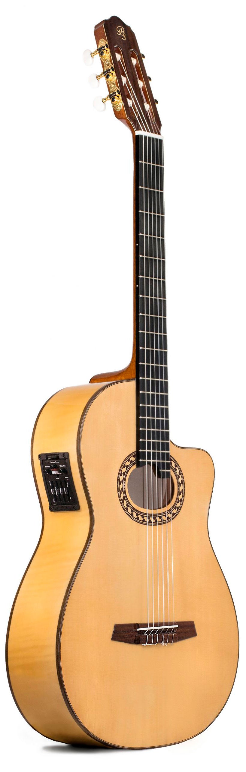 Prudencio Saez 6-CW 59 Guitarra Española Electrificada con Cutaway 1