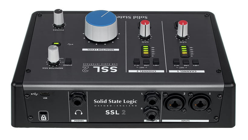 Solid State Logic SSL2 Interfaz de Audio 5