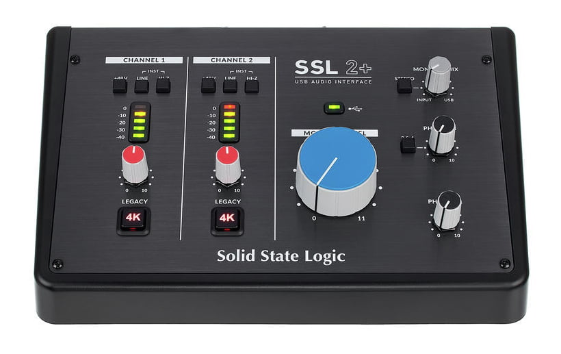 Solid State Logic SSL2+ Interfaz de Audio 3