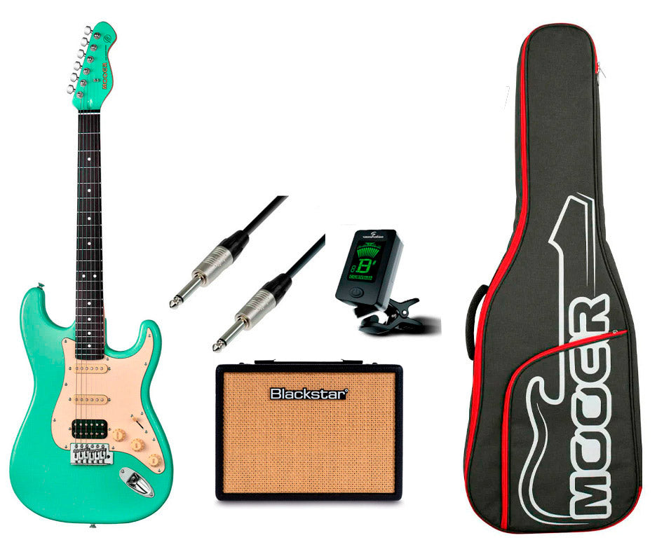 Mooer -Pack- MSC10 PRO SG Guitarra Eléctrica + Amplificador y Accesorios 1