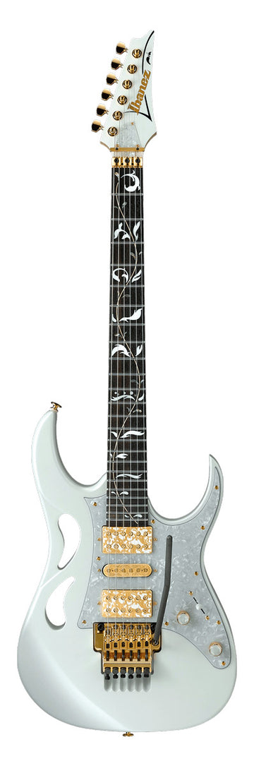 Ibanez PIA3761 SLW Steve Vai Prestige Guitarra Eléctrica Stallion White 1