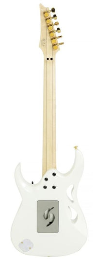 Ibanez PIA3761 SLW Steve Vai Prestige Guitarra Eléctrica Stallion White 2