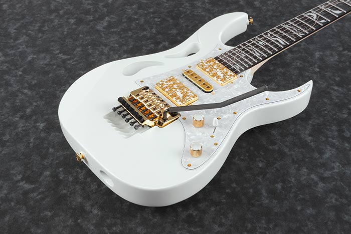 Ibanez PIA3761 SLW Steve Vai Prestige Guitarra Eléctrica Stallion White 15