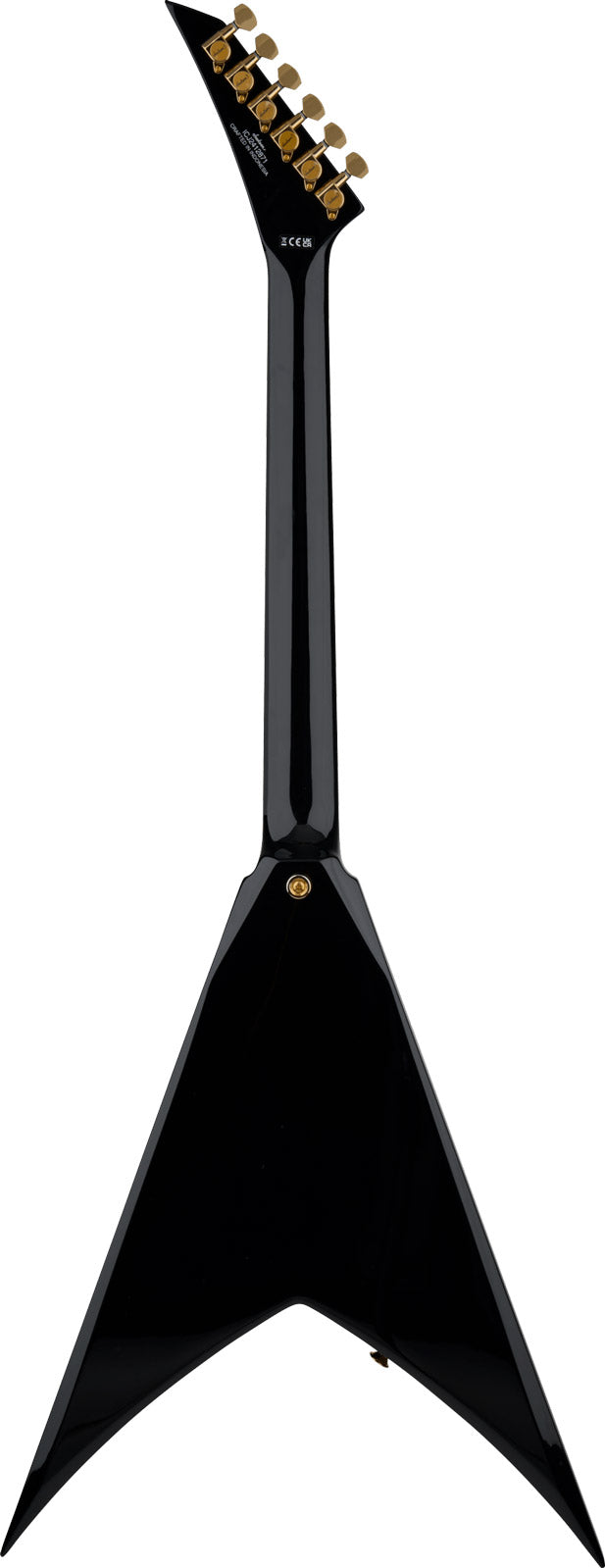 Jackson X Scott Ian King V KVXT IL Guitarra Eléctrica Gloss Black
