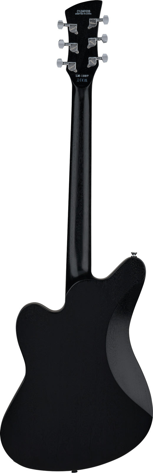 Jackson LM-87 Pro Series Signature Lee Malia Am Guitarra Eléctrica Open Pore Black 2