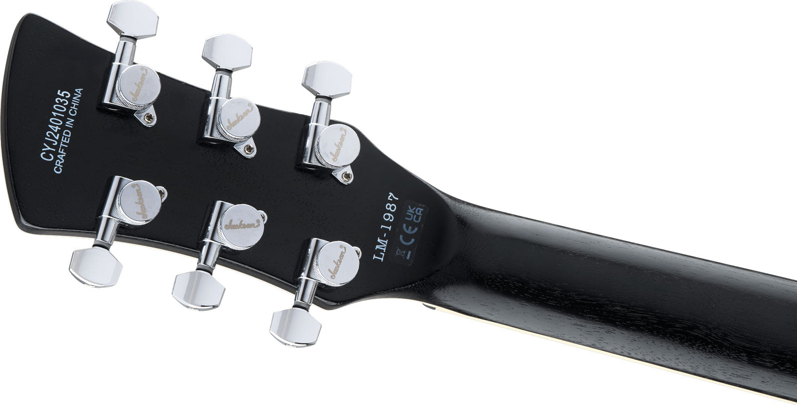 Jackson LM-87 Pro Series Signature Lee Malia Am Guitarra Eléctrica Open Pore Black 6