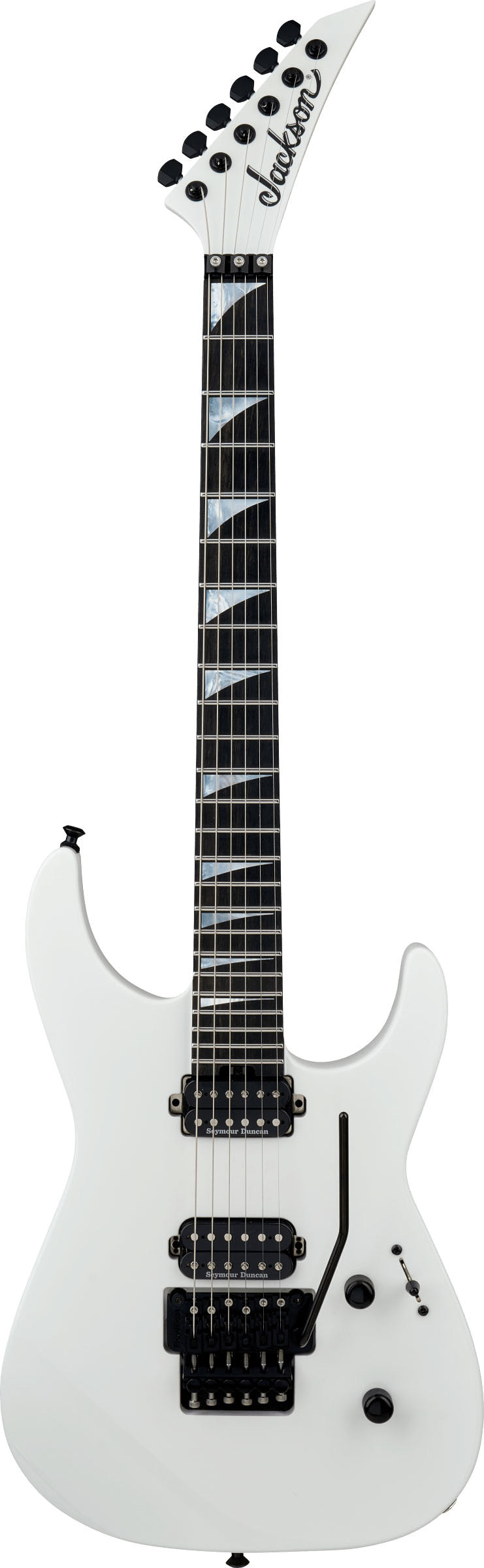 Jackson SL2DX American Series Soloist EB Guitarra Eléctrica Snow White 1