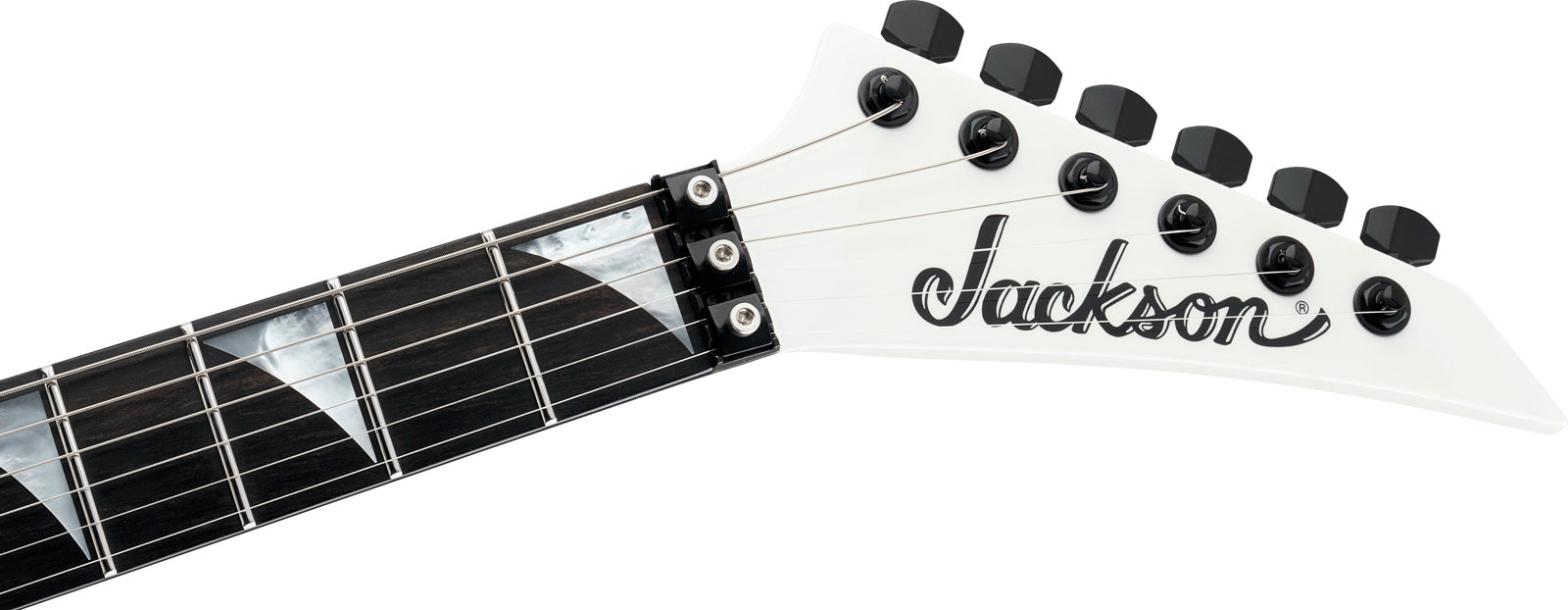 Jackson SL2DX American Series Soloist EB Guitarra Eléctrica Snow White 5