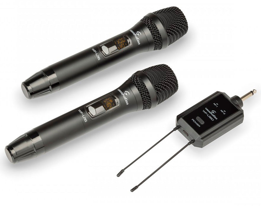 Soundsation U16HH-A2 Pocket Mic Sistema 2 Micrófono Inalámbrico UHF 1