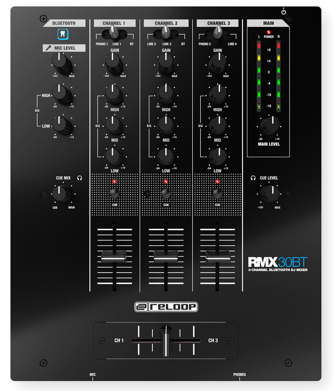 Reloop RMX30 BT Mesa de Mezclas DJ 1