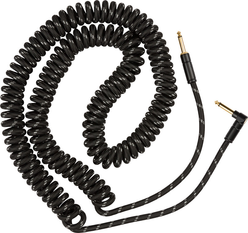 Fender 0990823060 Deluxe Series Cable Instrumento Rizado 9 Metros Black Tweed 1