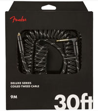 Fender 0990823060 Deluxe Series Cable Instrumento Rizado 9 Metros Black Tweed 4