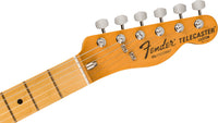 Fender American Vintage II 1977 Telecaster Custom MN Guitarra Eléctrica Wine 4