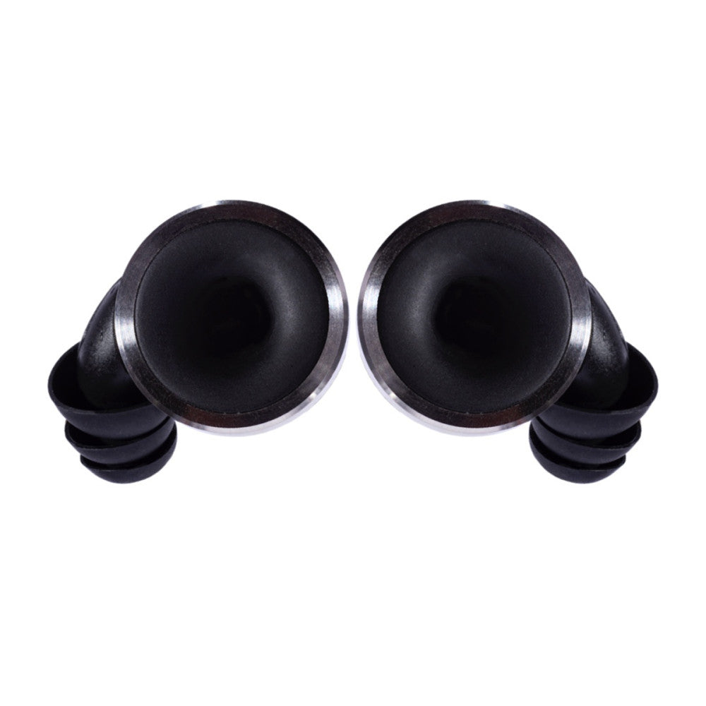 Limousine Earplugs Knops Smooth BLK Tapones para Oídos Negros 1