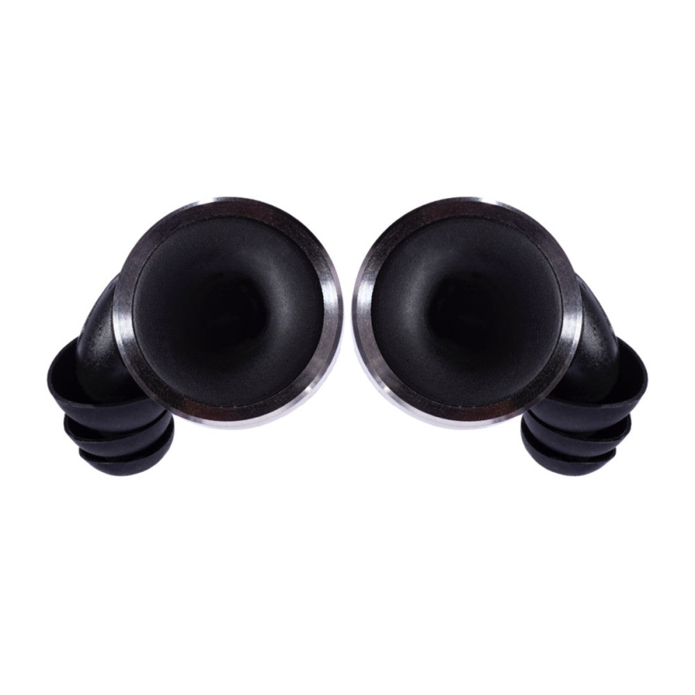 Limousine Earplugs Knops Smooth BLK Tapones para Oídos Negros 1