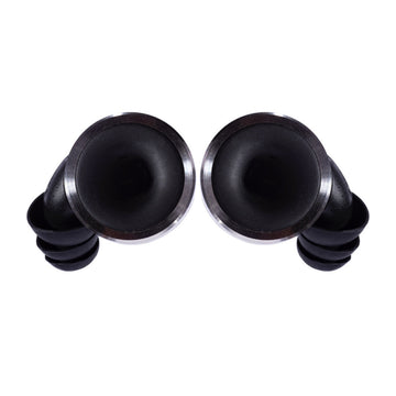 Limousine Earplugs Knops Smooth BLK Tapones para Oídos Negros 1