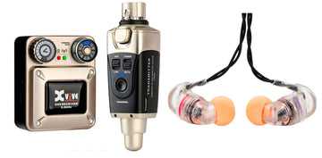 Xvive -Pack- U45 Sistema Inalámbrico Inear + Auriculares JTS IE1 1