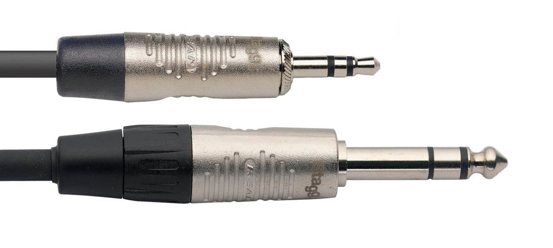 Auvisa NAC3MPSPSR Cable Minijack Jack Estéreo 3 metros 1