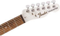 Fender JA90 Jim Adkins Telecaster Thinline IL Guitarra Eléctrica Blanca 5