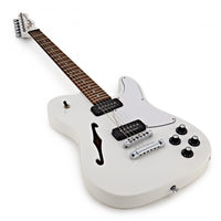 Fender JA90 Jim Adkins Telecaster Thinline IL Guitarra Eléctrica Blanca 9