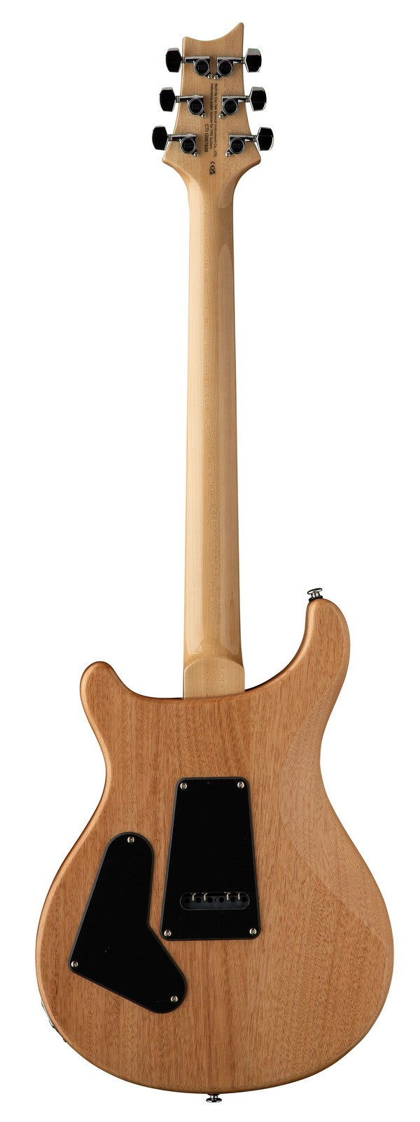 PRS SE Exotic Custom 24 Burled Ash LBNB Guitarra Eléctrica Lake Blue Natural Back 3