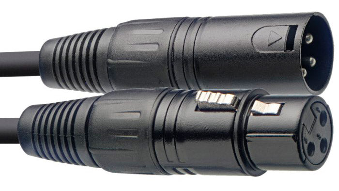Auvisa SDX1.5-3 Cable DMX XLR Macho a XLR Hembra de 1.5 metros 1