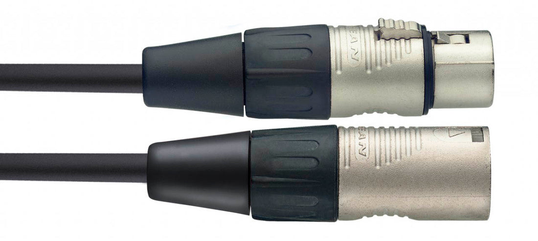 Auvisa NMC3R Cable XLR Macho XLR Hembra 3 metros 1