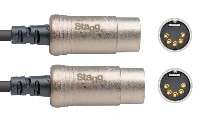 Auvisa NMD3R Cable MIDI 5 Pines 3 metros 1