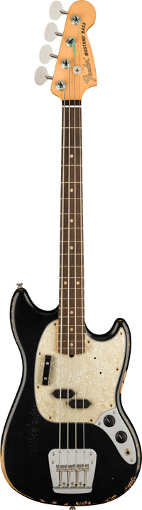 Fender Jmj Road Worn Mustang Bass RW Bajo Eléctrico Negro 1