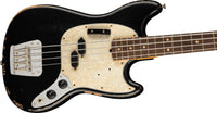 Fender Jmj Road Worn Mustang Bass RW Bajo Eléctrico Negro 3