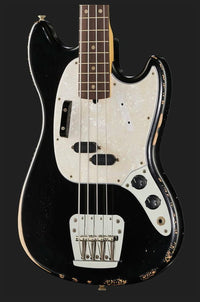 Fender Jmj Road Worn Mustang Bass RW Bajo Eléctrico Negro 9