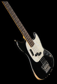 Fender Jmj Road Worn Mustang Bass RW Bajo Eléctrico Negro 19