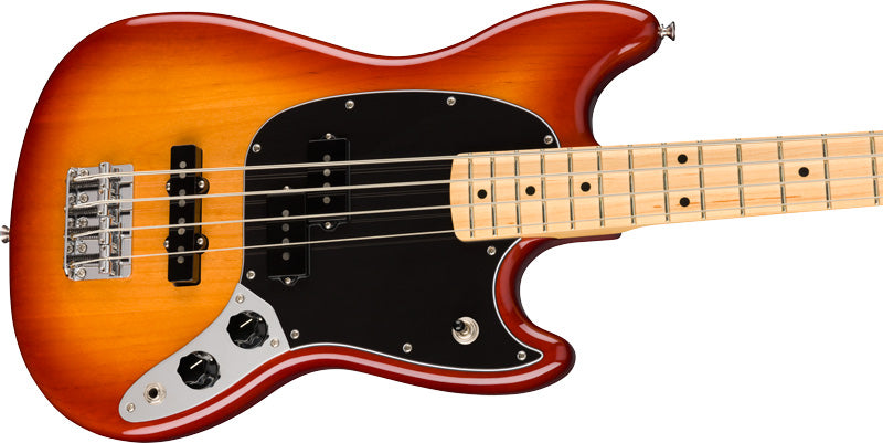 Fender Player Mustang Bass PJ MN Bajo Eléctrico Sienna Sunburst 3