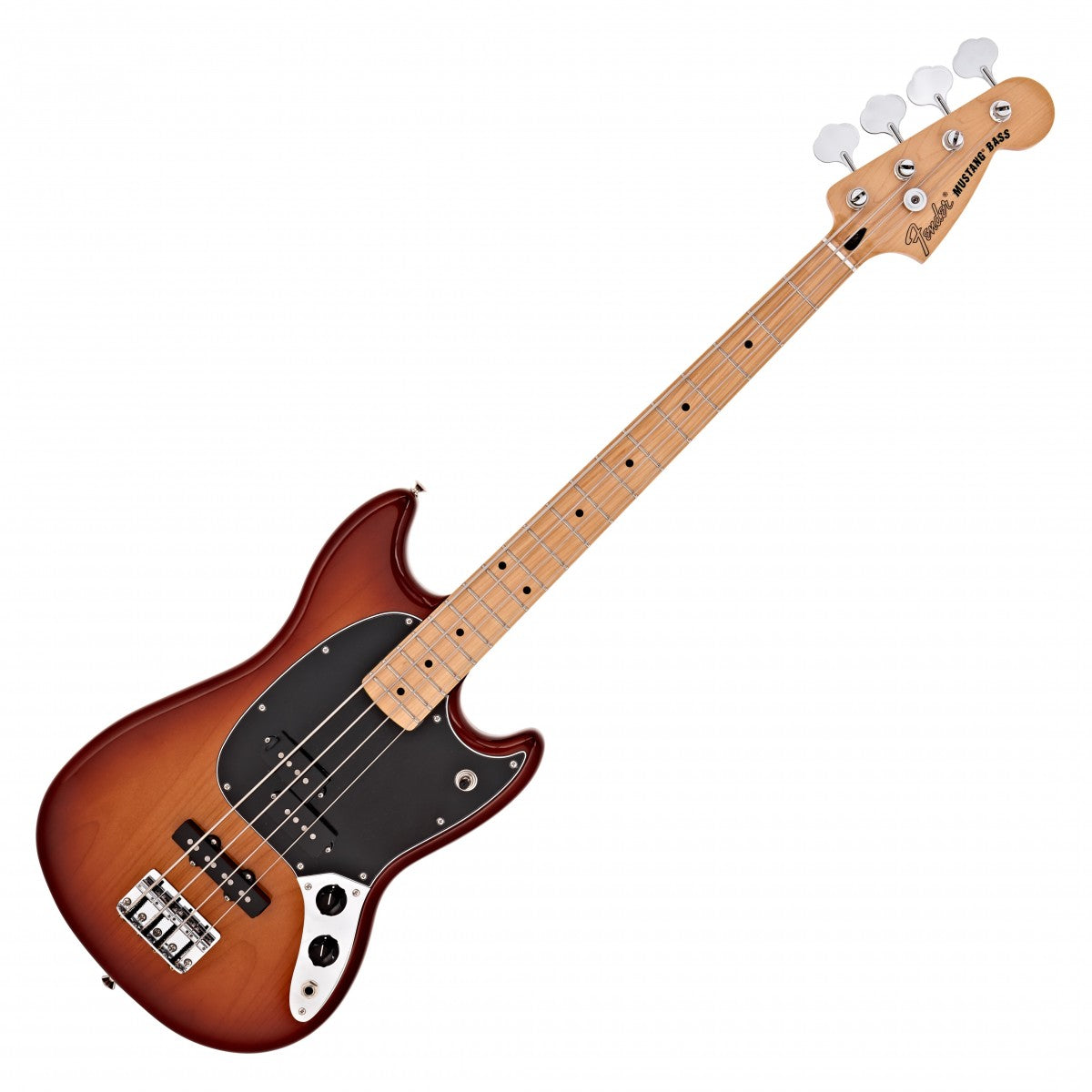 Fender Player Mustang Bass PJ MN Bajo Eléctrico Sienna Sunburst 7