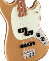 Fender Player Mustang Bass PJ PF Bajo Eléctrico Firemist Gold 4