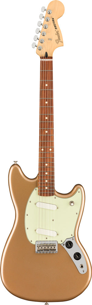 Fender Player Mustang PF Guitarra Eléctrica Firemist Gold 1